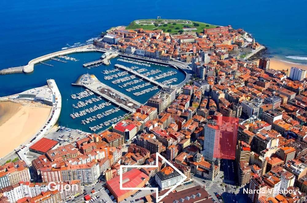 Apartmán Puerto Deportivo Centro - Wifi Gijón Exteriér fotografie